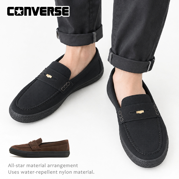 CONVERSE（コンバース） ローファースニーカー スエード メンズ