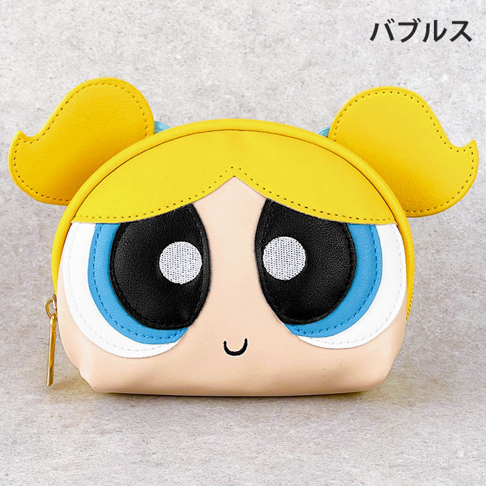 ビートルズ　ふわふわポーチ flapper_bags パワーパフガールズ ポーチ グッズ パワパフ