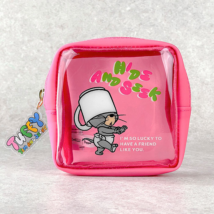 ポーチ2 flapper_bags トムとジェリー タフィー ポーチ ミニポーチ トムジェリ