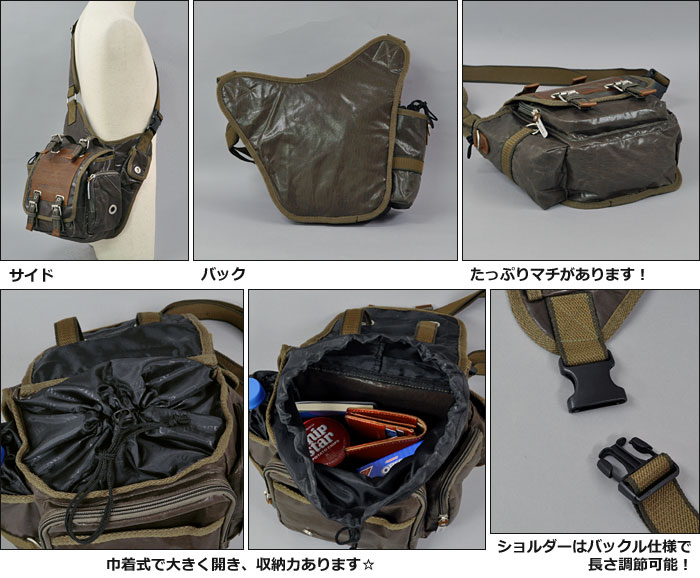 DEVICE（デバイス） ショルダーバッグ メンズ 斜めがけ おしゃれ