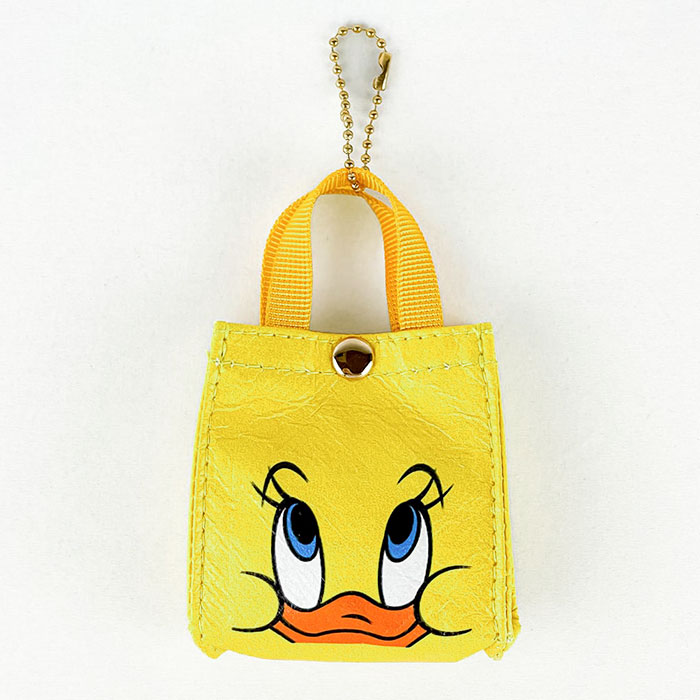 【新品】Ch!iiiBag　chiiiibag　キーチャーム　イエロー flapper_bags トムとジェリー グッズ チャーム バッグチャーム