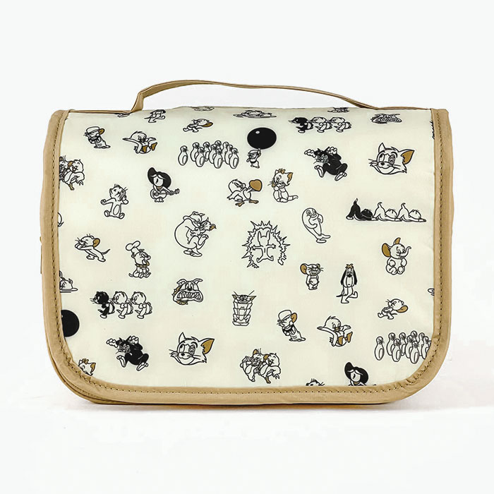 【働く日々を彩る♪】シャネル★トラベルジッパーポーチ flapper_bags トムとジェリー グッズ FLAPPER フラッパー