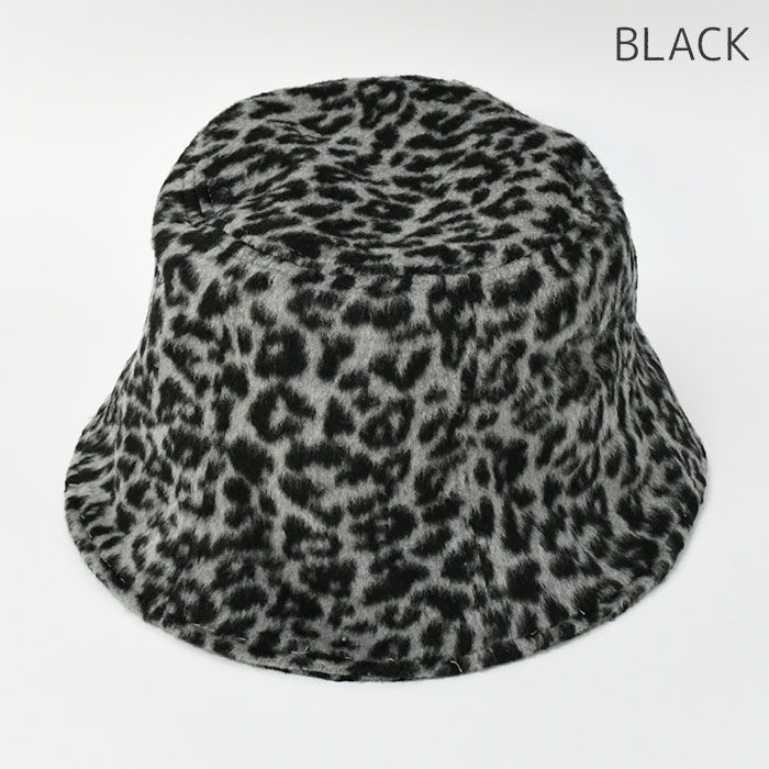 ヒョウ柄 チューリップハット ハット 帽子 レディース おしゃれ