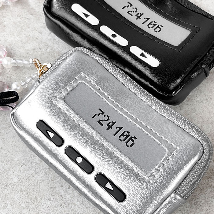 flapper_bags FLAPPER フラッパー ポケベルモチーフ ミニポーチ