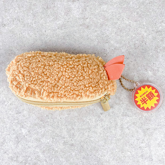 flapper_bags エビフライ アジフライ コロッケ フライ ポーチ FLAPPER