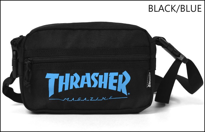 ショルダーバッグ メンズ 斜めがけ おしゃれ 小さめ/THRASHER スラッシャー/ポリキャンバス カラーロゴ 2way ミニショルダーバッグ  THRSG400 :thrasher-bag-14-m:rana(ラナ) 通販 
