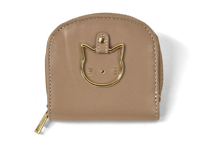 財布 子供 子供用 こども キッズ 女の子 女子 小学生 中学生 高校生 大学生 学生 おしゃれ 猫グッズ 雑貨 猫 リング ラウンドファスナー 二つ折り財布 Pa Wa 019 K Superfrog 通販 Yahoo ショッピング