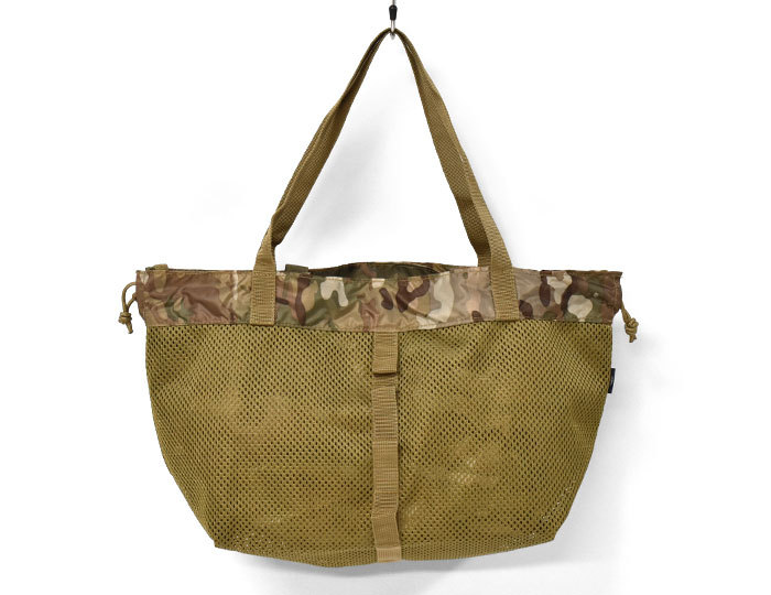 トートバッグ レディース おしゃれ 小さめ/MAKE UP メイクアップ/無地 迷彩 ライナー付き メッシュ ミニトートバッグ Sサイズ | MAKE UP | 04