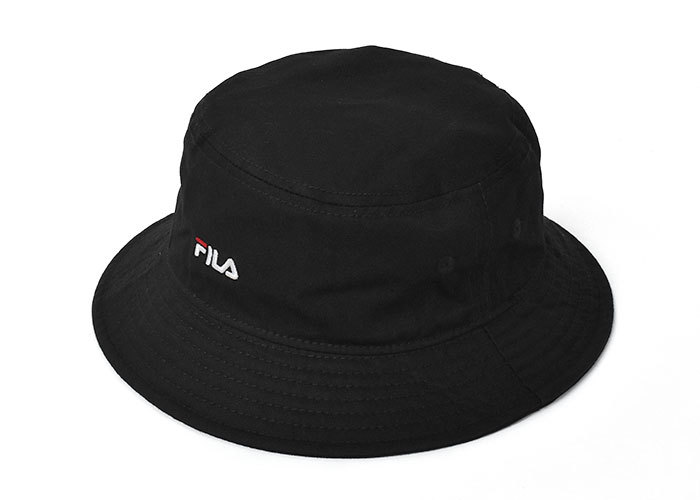 ハット 帽子 キッズ 女子 男子 子供 おしゃれ ブランド Fila フィラ コットンツイル スモールロゴ バケットハット Ins Cap 008 K Superfrog 通販 Yahoo ショッピング