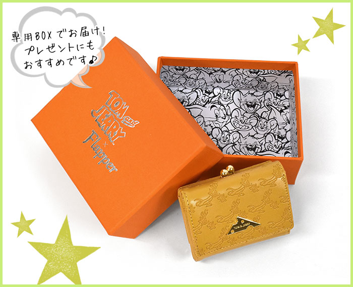flapper_bags トムとジェリー ミニ財布 財布 レディース 小さめ