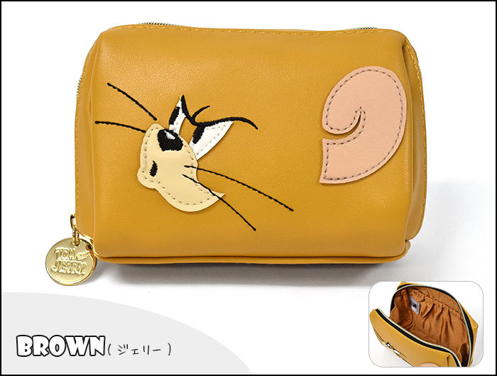 S22.サルートノベルティ コスメBOX・ミラー付き&amp;アクセサリーポーチ　非売品 Travel Square Pouch - Small | Off White – MYLAN ONLINE SHOP