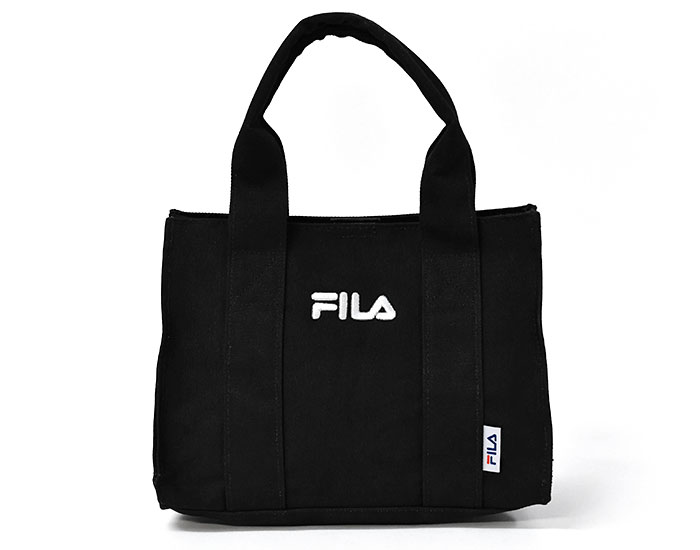 FILA フィラ キャンバス ミニトートバッグ トートバッグ トートバック レディース おしゃれ 小さめ 帆布 ゴルフ ベージュ カーキ ブラック 黒｜superfrog｜04