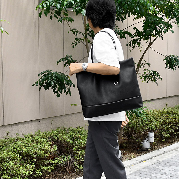 トートバッグ メンズ おしゃれ 大きめ A4 シンプル 無地 軽い