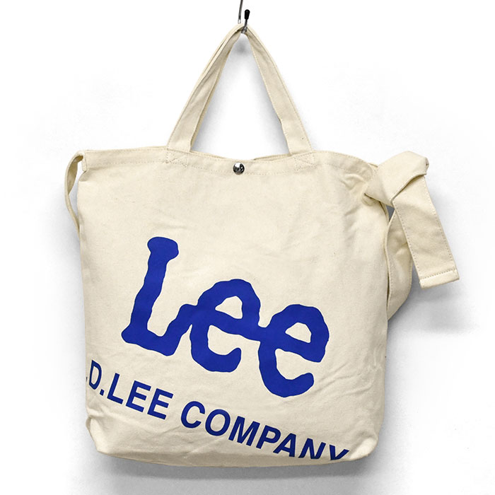 Lee リー キャンバス 2way ショルダーバッグ トートバッグ トート メンズ レディース 斜めがけ おしゃれ 大きめ 大容量 A4 通学 BIGナナメプリント ブランド | Lee | 05
