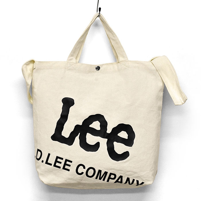 Lee リー キャンバス 2way ショルダーバッグ トートバッグ トート メンズ レディース 斜めがけ おしゃれ 大きめ 大容量 A4 通学 BIGナナメプリント ブランド | Lee | 06