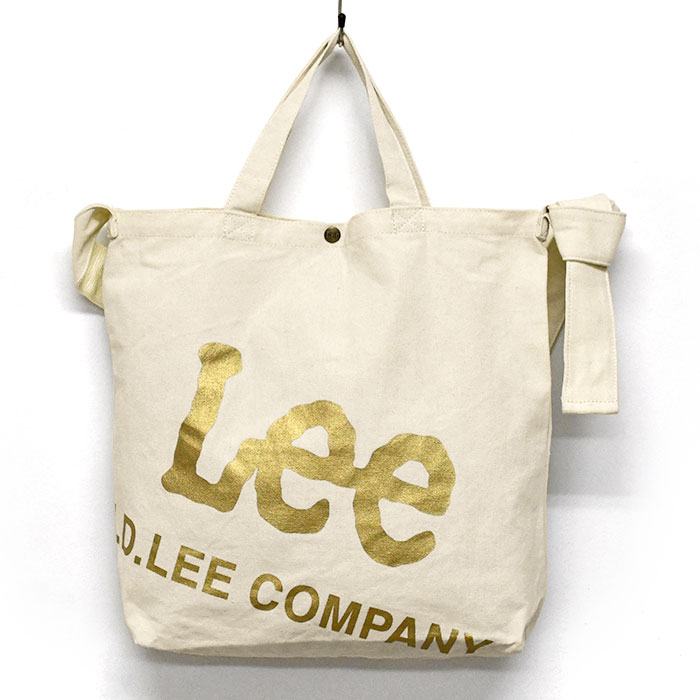 Lee リー キャンバス 2way ショルダーバッグ トートバッグ トート メンズ レディース 斜めがけ おしゃれ 大きめ 大容量 A4 通学 BIGナナメプリント ブランド | Lee | 08