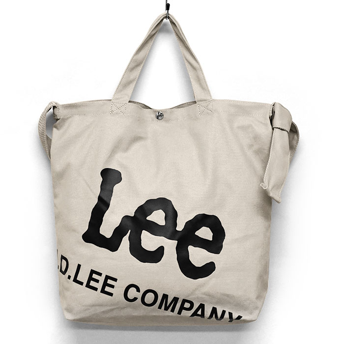 Lee リー キャンバス 2way ショルダーバッグ トートバッグ トート メンズ レディース 斜めがけ おしゃれ 大きめ 大容量 A4 通学 BIGナナメプリント ブランド | Lee | 09