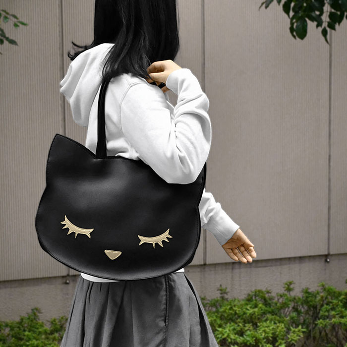 おすましプーちゃん トートバッグ グッズ 猫グッズ 猫 ねこ ネコ 猫柄