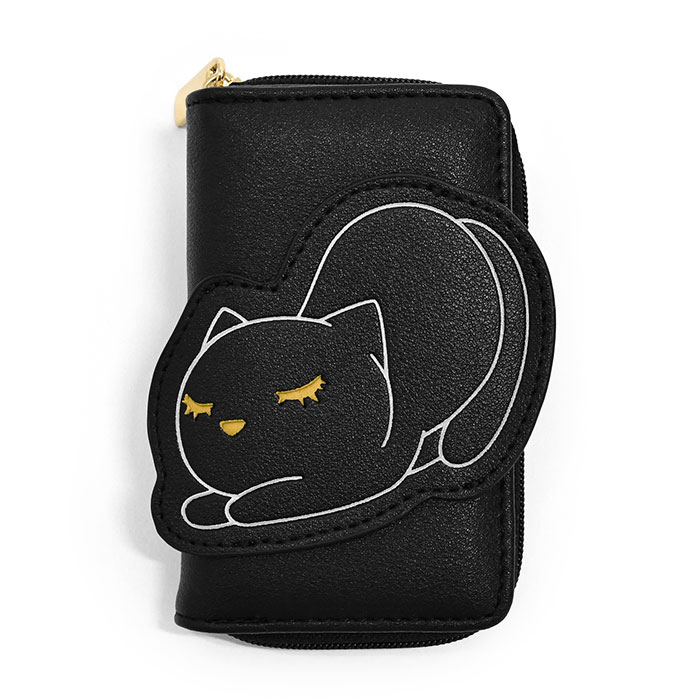 【新品•未使用】フィジー 2022年 『愛らしい猫』1オンス銀貨 ケース入り おすましプーちゃん キーケース レディース 小銭入れ ポーチ カード