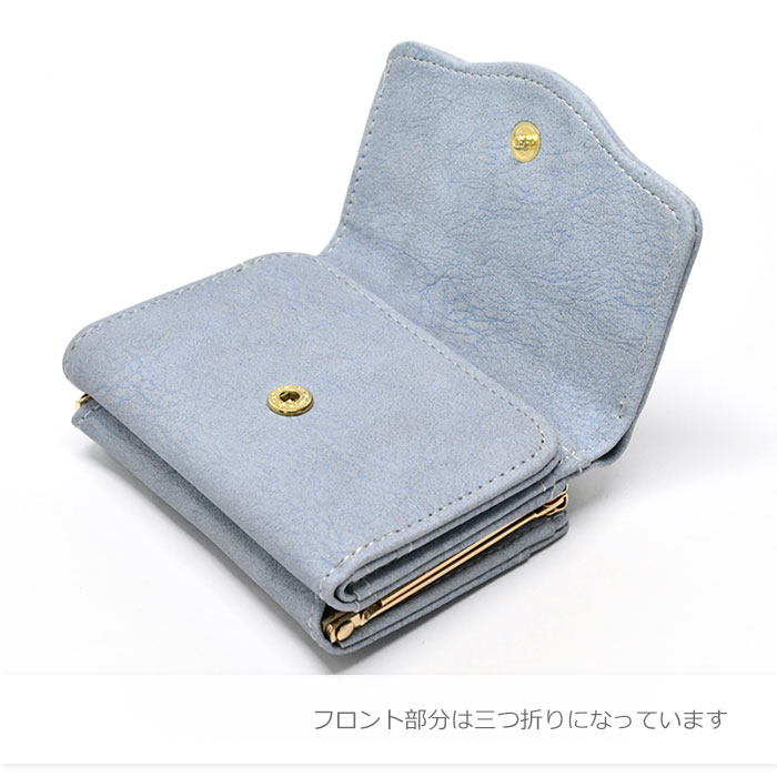 ミニ財布 三つ折り財布 財布 レディース 大人 大人っぽい おしゃれ