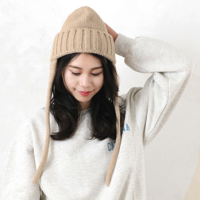 フライトニットキャップ レディース フライトキャップ