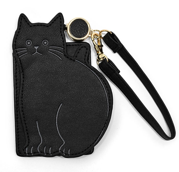 三毛猫 サバトラ 黒猫 猫 ねこ ネコ 猫型 猫形 グッズ 猫グッズ パス