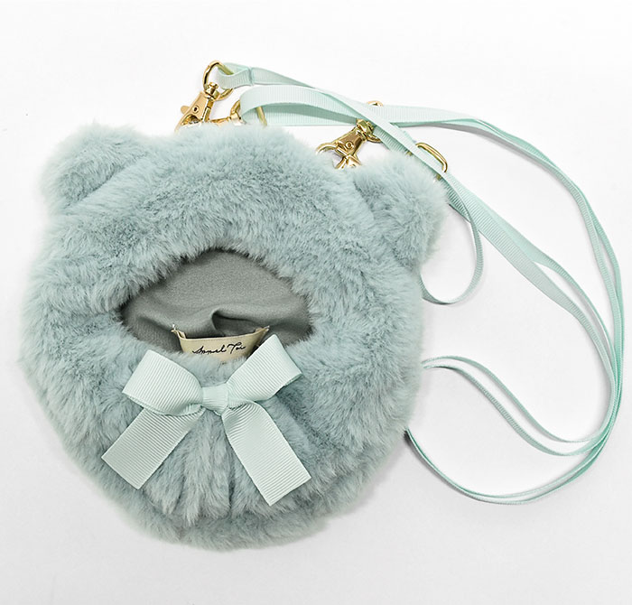 クマ耳おくるみ 2way ぬいショルダー ぬい活 ぬい服 ぬい用