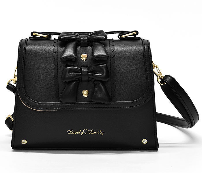 きゅるるんリボン ミニショルダーバッグ レディース リボン ショルダー