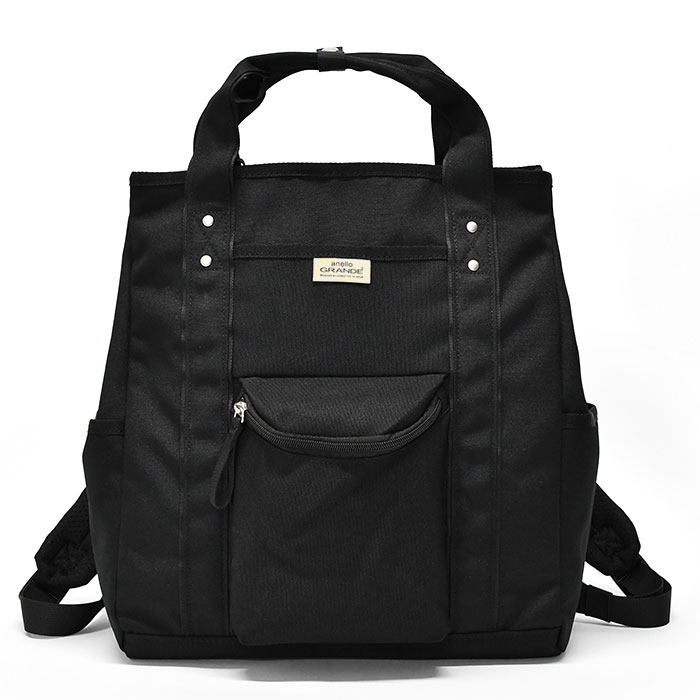 アネログランデ リュック anello GRANDE DRIVE ドライブ 10ポケット GTM0983 レディース 通勤 出張 通学 A4 キャリーオン 軽量 軽い おしゃれ 大人 背面ポケット | anello GRANDE | 05
