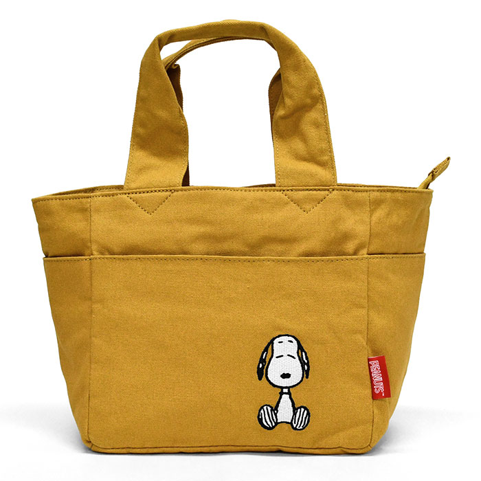 SNOOPY（スヌーピー） キャンバス ミニトートバッグ レディース 小さめ