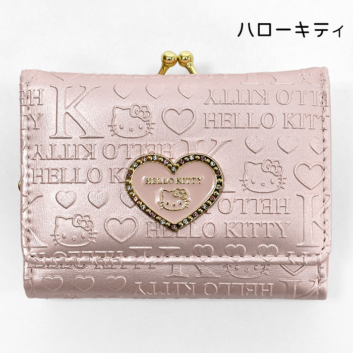 sanrio（サンリオ） ミニウォレット キッズ ジュニア 三つ折り ミニ
