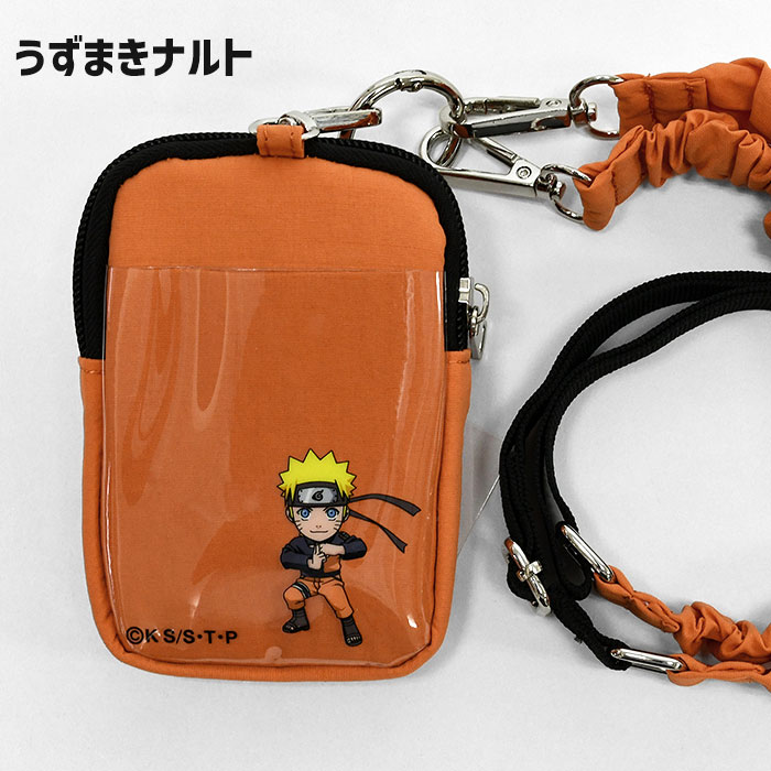 NARUTO 疾風伝 ナルトスマホストラップ 推し活 ミニポーチ付き
