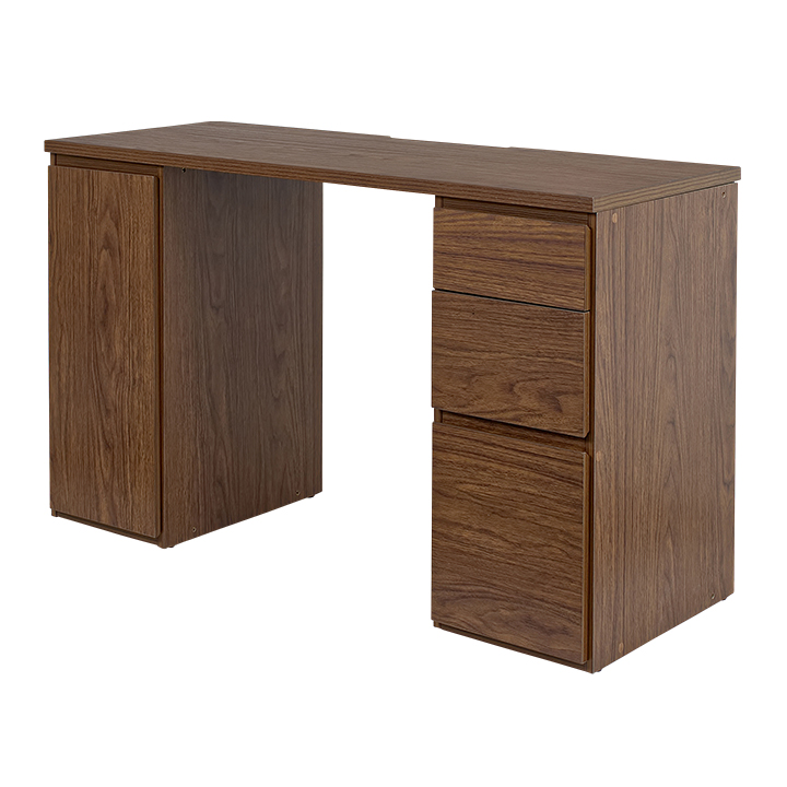 リビングデスク 学習机 学習デスク 勉強机 勉強デスク パソコンデスク ユニットデスク コンパクト 木製 おしゃれ シンプル kasuten(カステン) 幅120cm 2色対応 PET2346002150