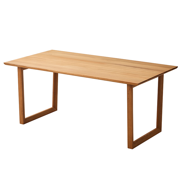 幅150cm ダイニングテーブル ダイニング リビングテーブル 食卓テーブル 机 木製 北欧 おしゃれ 4人 150cm幅 テーブル単品 Baum(バオム) オーク 全6タイプ｜superkagu｜02
