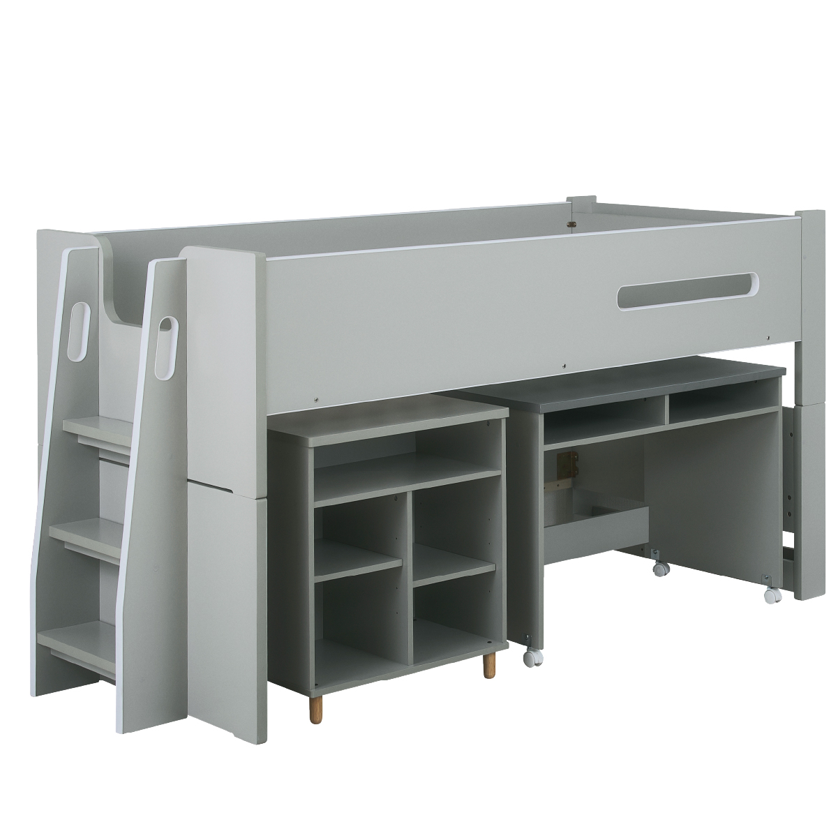 smart-i システムベッド 子供 大人用 ロフトベッド シングル ロー