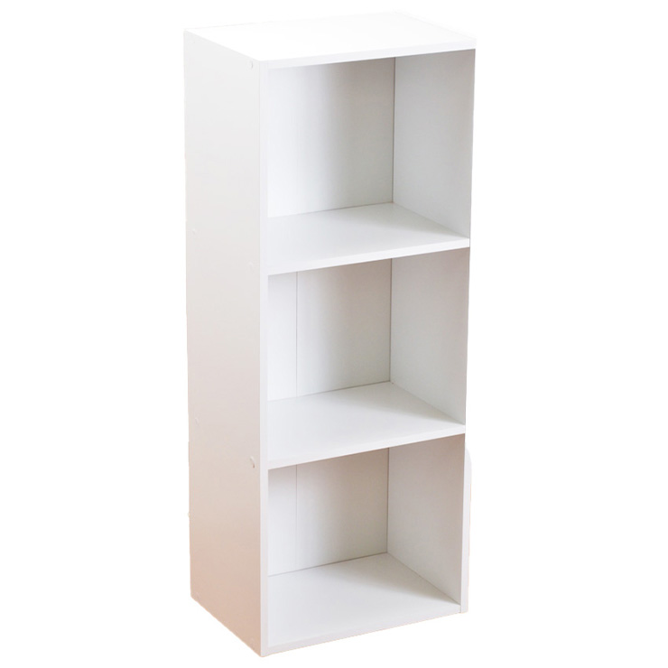 収納棚 収納ボックス ファイルラック 3段ラック チェスト 本棚 TV