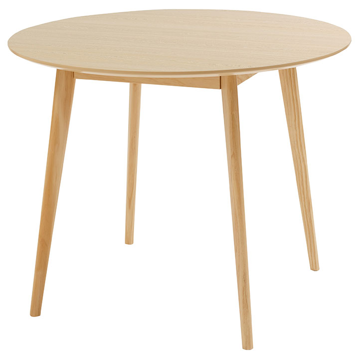 円形 ダイニングテーブル 幅90cm 丸テーブル ダイニング テーブル 円型 丸型 丸形 4人 2人用 おしゃれ 木製 パイン テーブル単品 TAP-001 2色対応｜superkagu｜02
