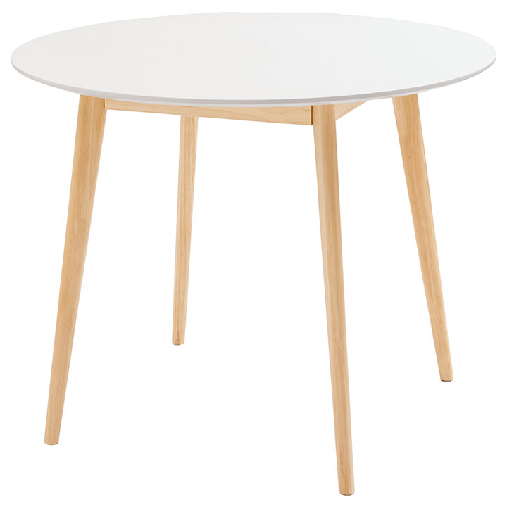 円形 ダイニングテーブル 幅90cm 丸テーブル ダイニング テーブル 円型 丸型 丸形 4人 2人用 おしゃれ 木製 パイン テーブル単品 TAP-001 2色対応｜superkagu｜03
