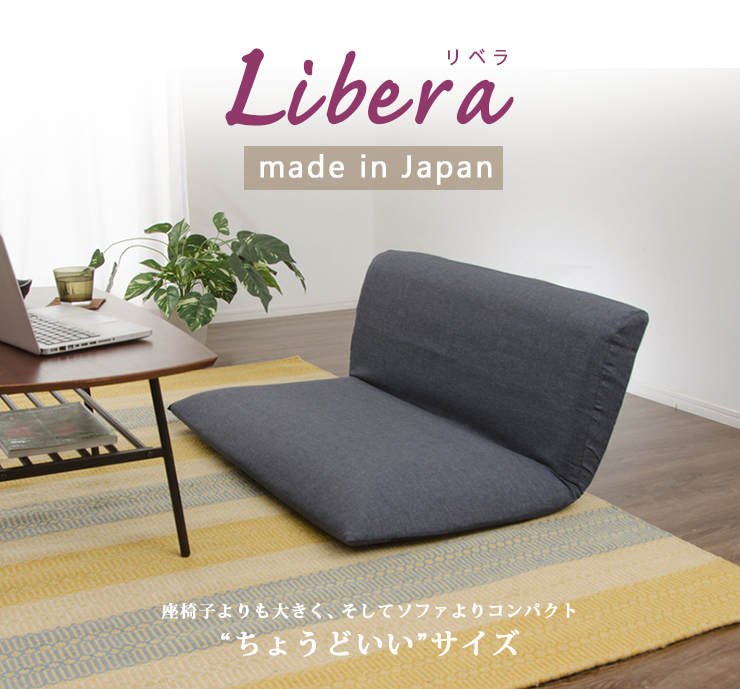 日本製 フロアソファ フロアチェア ロータイプ 座椅子 リクライニング