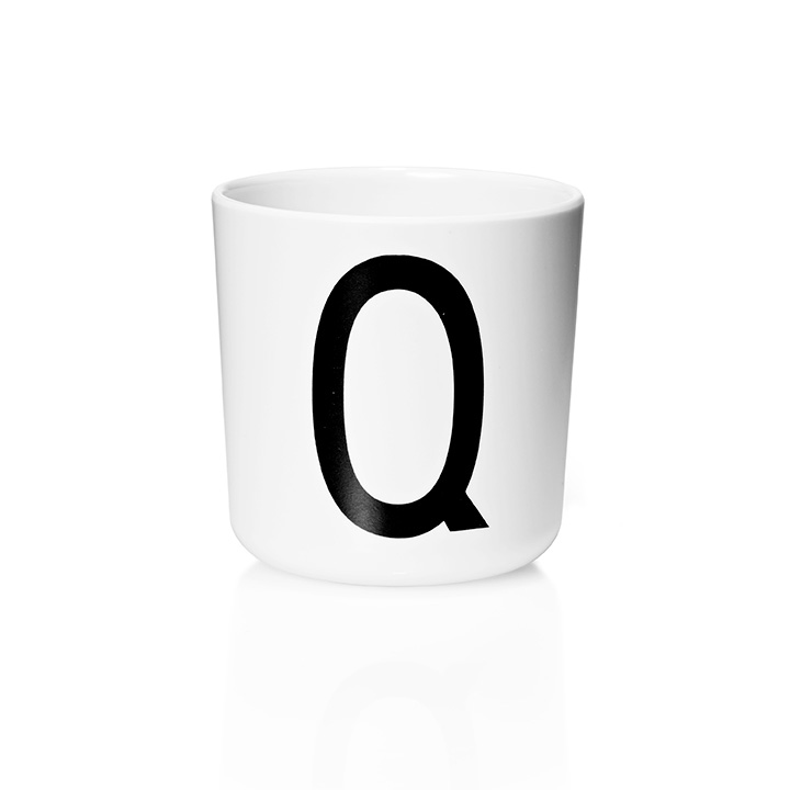 正規品 DESIGN LETTERS(デザインレターズ) MELAMINE CUPS [N-Z