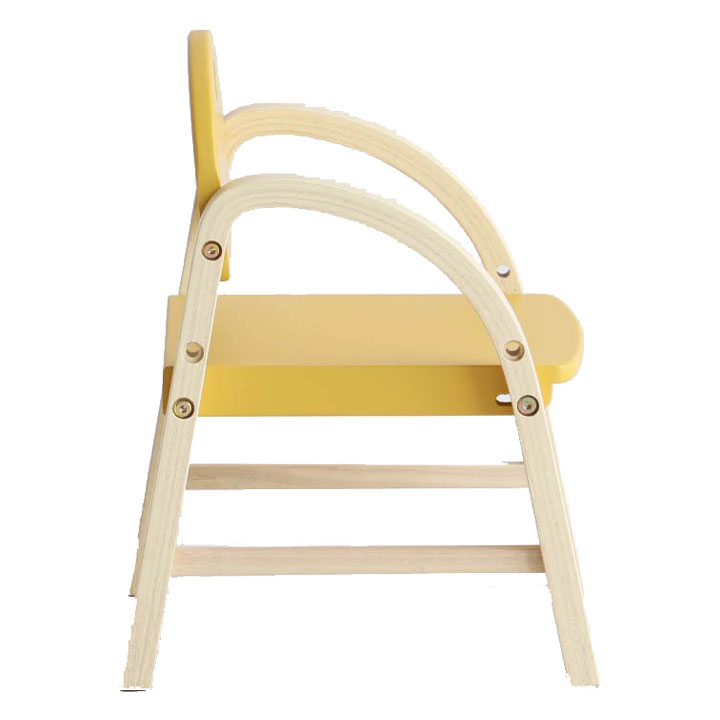 高さ調節機能付き チェア単品 子供 チェア チェアー 軽量 椅子 イス 子供用椅子 北欧 木製 かわ...