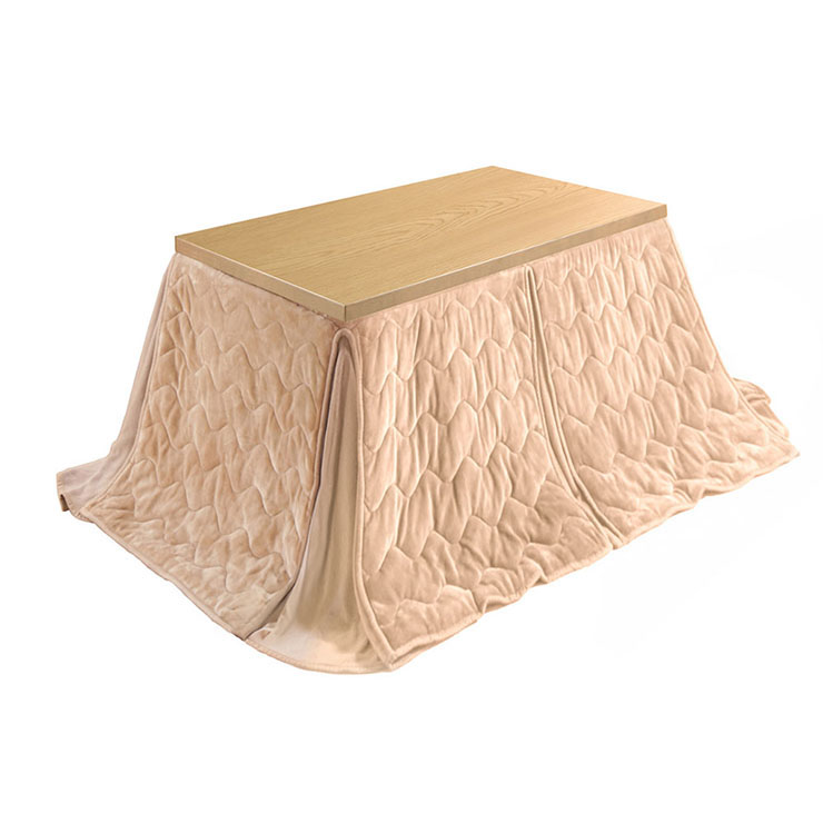 最終値下げ　こたつ　良木材 6段階高さ調節 撥水加工 ハイタイプ 継ぎ脚 こたつ掛け布団 セット 高