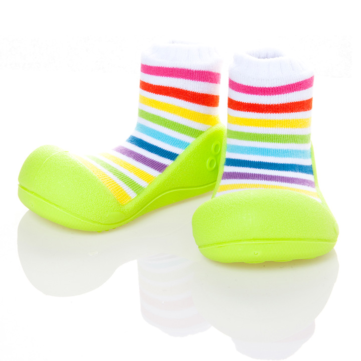rainbow baby shoes