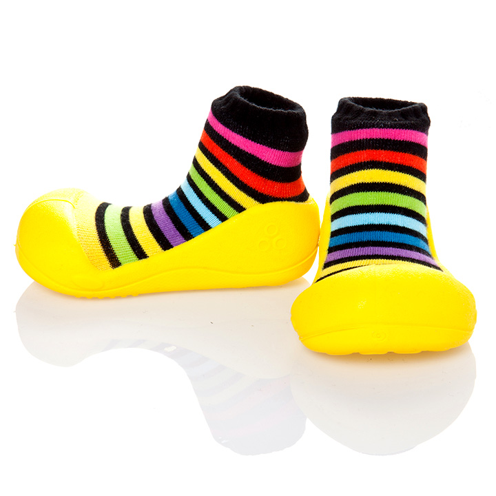 rainbow baby shoes
