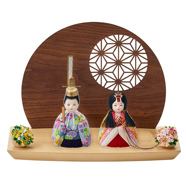 日本製 雛人形 ひな人形 コンパクト お雛様 ひな祭り 雛祭り 雛まつり