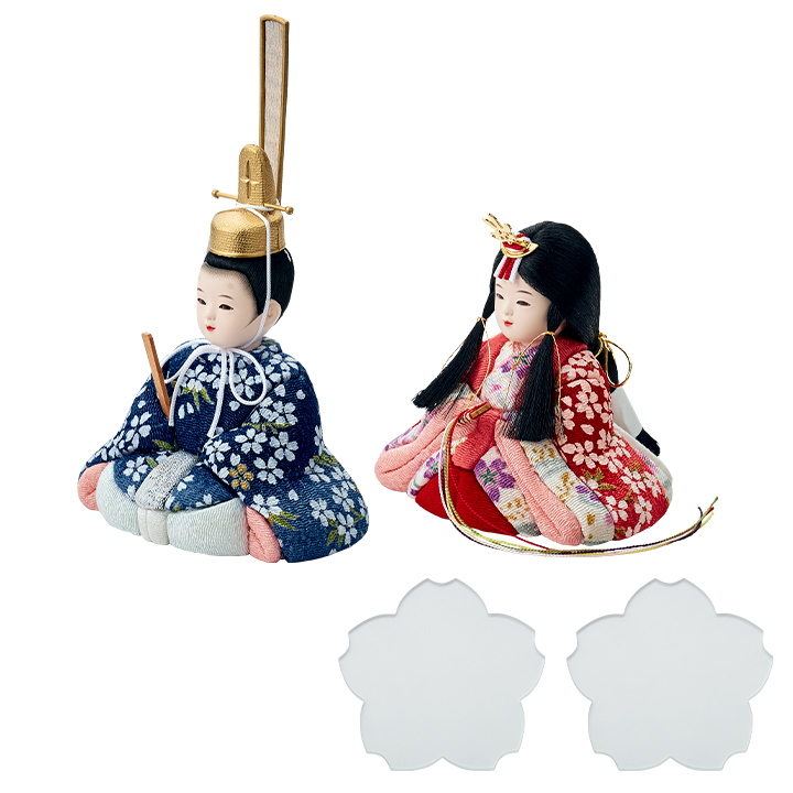 日本製 雛人形 ひな人形 コンパクト お雛様 ひな祭り 雛祭り 雛まつり 桃の節句 おしゃれ 頭は木製 初節句 ハンドメイド 手作り 木目込人形 のどか 桜プレート 日本製 雛人形 ひな人形 コンパクト お雛様 ひな祭り 雛祭り 雛まつり 桃の節句 おしゃれ 頭は木製 初節句 ハンドメイド 手作り 木目込人形 のどか 桜プレート