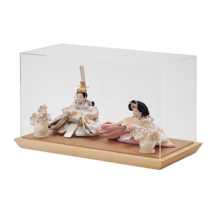 smart-i 雛人形 コンパクト ケース飾り ひな人形 おひなさま 日本製