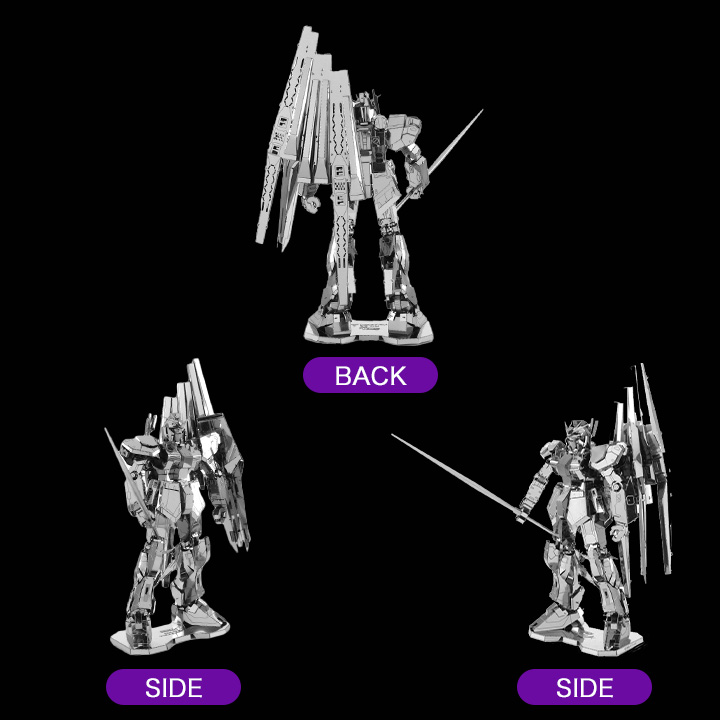 立体 メタル パズル モデル キット ロボット 3D ナノサイズ 立体模型