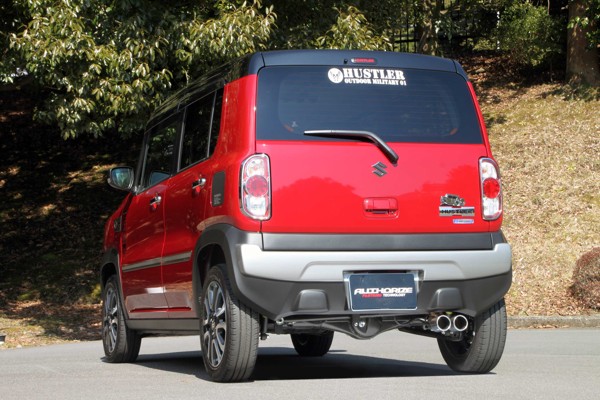 FUJITSUBO MR31S ハスラー オーソライズA-Kマフラー NA用 FUJITSUBO（フジツボ） ハスラー MR31S NA用 AUTHORIZE A-K マフラー