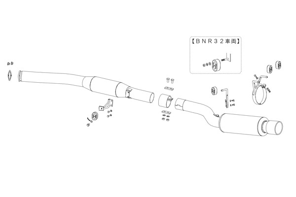 納品先限定 FUJITSUBO フジツボ Legalis Super R マフラー HCR32 スカイライン GTS t H1.5〜H5.8 300 15167 :0050 002 002 000 n0023:サプライアー